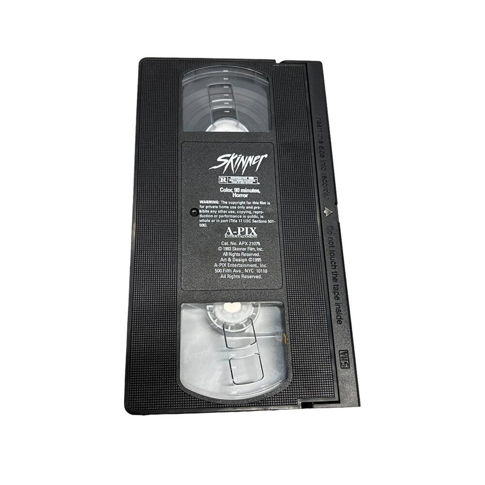 VTG Skinner (VHS, 1995) Horror Film A-Pix Ivan Nagy Ted Raimi Traci Lords